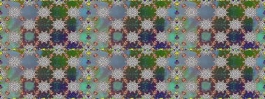 Çiçeksiz desenli arka plan, yaz çiçekleri. Renkli Bahar Temalı Kusursuz Arkaplan. Düz Çiçek Elementleri Tasarımı. Gri renkli çiçekler.