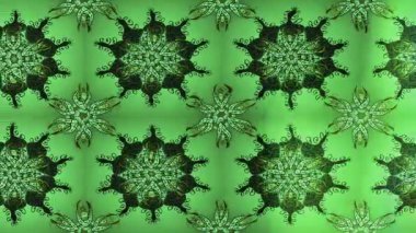 Renkli unsurlarla hareketli arka plan görüntüleri. Çiçekler. Eski model. Bayrak tarzı. Video kaydı. Şablon. Döngü. Kusursuz..