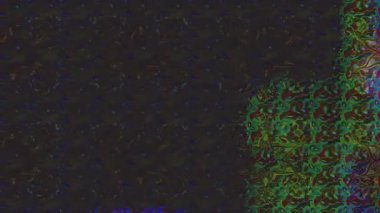 Renkli unsurlarla hareketli arka plan görüntüleri. Çiçekler. Eski model. Bayrak tarzı. Video kaydı. Şablon. Döngü. Kusursuz..