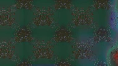 Renkli unsurlarla hareketli arka plan görüntüleri. Çiçekler. Eski model. Bayrak tarzı. Video kaydı. Şablon. Döngü. Kusursuz.. 