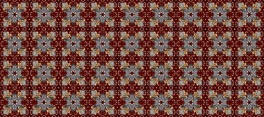 Süslü dekorasyon. Lüks, kraliyet ve Viktorya dönemi konsepti. Raster klasik barok çiçeksiz altın desenli. Gri, kırmızı ve kahverengi renklerde altın desenli altın elementler.