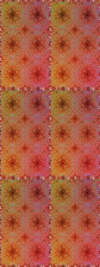 Eski usul. Miles Fleur, süslü püslü bir süs. Kusursuz bir geçmişi var. Kumaş, tekstil, duvar kağıdı baskısı için. Raster illüstrasyonu. Tomurcukları papatya çiçekleri olan sevimli bir çiçek deseni..