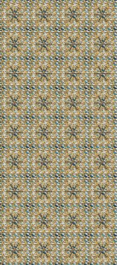 Barok tarzında kusursuz bir doğulu süsü. Kahverengi, bej ve nötr altın elementlerle geleneksel klasik altın raster deseni.