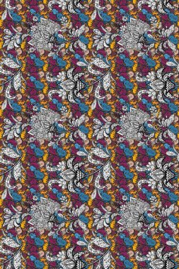 Kahverengi, gri ve mavi çiçekli suluboya şekilli zarif, pürüzsüz desen, tasarım elementleri. Düzenlenebilir. Düğün davetiyeleri için çiçek deseni, tebrik kartları, hatıra defteri, baskı, hediye paketi.