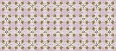 Bej, nötr ve gri renklerin kraliyet retro 'su. Klasik çiçek dokusu. Kusursuz desenli altın elementler. Kart, duvar kağıdı, ambalaj ve tekstil için klasik tasarım. Altın şablon. Raster illüstrasyonu.