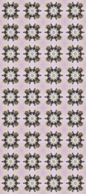 Tarafsız, gri ve bej renklerde altın elementlerle kusursuz desen. Klasik raster sarısı, kusursuz desen. Geleneksel oryantasyon süsü. Klasik vintage arkaplan.