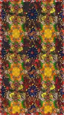 Kusursuz raster deseni. Güzel kumaş deseni. Çiçek arka planı.