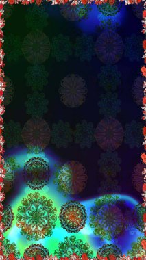 Güzel kumaş deseni. Çiçek arka plan. Kesintisiz tarama deseni.