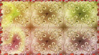 -bej ve nötr çiçekler. Raster deseni. Çiçek arkaplan. Çiçek kompozisyonu. Küçük çiçekte güzel bir desen var. Doğa. Çiçek kolajı.