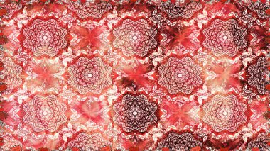 Motley illüstrasyonu. Çiçekli yaz çiçekleri. Küçük çiçekte güzel bir desen. Moda baskıları için zarif bir şablon. Küçük renkli çiçekler. Kusursuz..