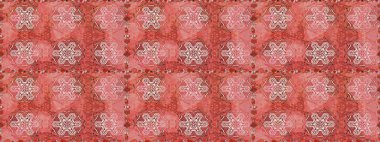 Raster stili kumaş deseni. Çiçekler suluboya desensiz.