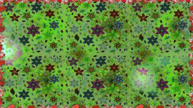 Çiçek suluboya çizimler ve zarif desen. Güzel desen dekorasyon ve tasarım için. Sulu Boya Dikişsiz desen buket çiçek. Trendy yazdırma. Tonda.