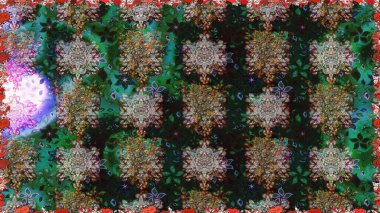 Eskiz stili gri ve kahverengi renklerde. Raster illüstrasyonu. Raster illüstrasyonu. El yapımı çiçek ve bitki koleksiyonu. Sevimli karalama çiçekleriyle kusursuz çiçek deseni..