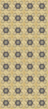 Bej, nötr ve gri renklerde klasik, klasik, kusursuz desenler. Barok tarzında kusursuz bir doğulu süsü..