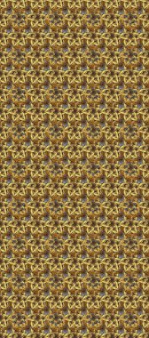 Klasik klasik klasik arka plan. Kusursuz klasik raster altın desenli. Sarı, kahverengi ve bej renklerde altın elementlerle kusursuz desen. Raster illüstrasyonu. Geleneksel oryantasyon süsü.