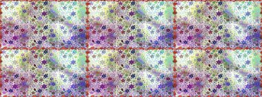 Bahar Yaz saati. Nazik romantik Yazdır. Tatil ruh. Raster sorunsuz sevimli çiçek deseni.