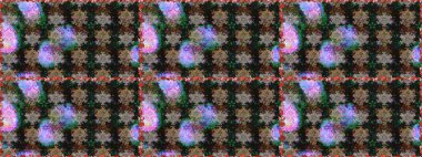 Güzel kumaş deseni. Renkli Yaz Temalı Kusursuz Arkaplan. Güzel, pürüzsüz bir desen. Raster çiçekli arka plan. Yazdır. Düz Çiçek Elementleri Tasarımı.