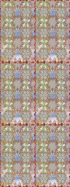 Sarma, tekstil ve duvar kâğıdı için kusursuz çiçek arkaplanı. Yumuşak pamuk tasarımı. Raster 'ın taze dokusu. Klasik çiçek desenli. Yumuşak kiremit.