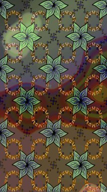 Güzel suluboya yaz çiçekleri deseni..