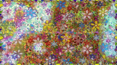 Tekrar eden çiçek arkaplanı, zarif nötr ve kahverengi çiçek duvar kağıdı. Tarafsız ve kahverengi renklerde çiçek desenleri, el yapımı papatyalar, papatyalar..