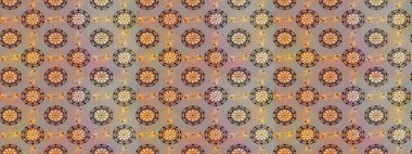 Yumuşak pamuk tasarımı. Sarma, tekstil ve duvar kâğıdı için kusursuz çiçek arkaplanı. Raster 'ın taze dokusu. Yumuşak fayans. Klasik çiçek deseni.