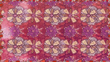 Bahar mevsimi. Raster dikişsiz şirin çiçek deseni. Nazik romantik baskı. Tatil havası..