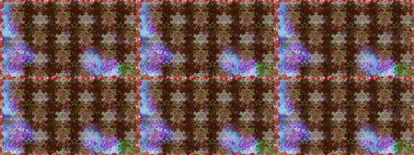 Çiçekli karalama şeklinde Raster çiçek deseni. Nazikçe, güzel çiçek arkaplanı. Kahverengi renkte çiçekler.