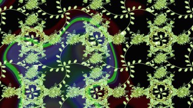 Eskiz tarzı siyah renkler. Şirin karalamalı çiçek desenli çizim. Raster illüstrasyonu. El yapımı çiçek ve bitki koleksiyonu. Raster illüstrasyonu.