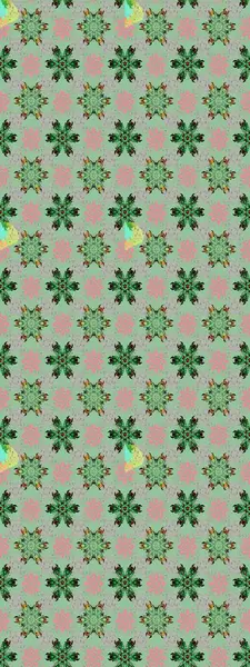 Küçük çiçekteki sevimli çiçek deseni. Güzel karalama çiçekleri olan kusursuz çiçek desenleri. Raster illüstrasyonu. Güzel kumaş deseni.