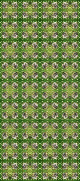 Yeşil, nötr ve bej renklerde altın elementlerle kusursuz desen. Raster illüstrasyonu. Geleneksel oryantasyon süsü. Kusursuz klasik raster altın desenli. Klasik vintage arkaplan.