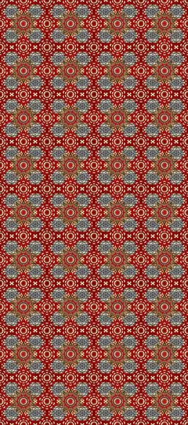 Küçük bir alan derinliği. Oyma. Lüks mobilyalar. Klasik mobilya tarzı. Kusursuz ahşap oyma. Altın elementli kırmızı, gri ve kahverengi desenler. Patina. Altın çerçeveli arkaplan.