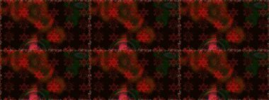 Kahverengi ve siyah renkli şirin çiçekler. Raster illüstrasyonu. Küçük çiçekli basit, dikişsiz desen. Moda baskısı, albüm, ambalaj kağıdı, duvar kağıdı için zarif dekoratif süslemeler..