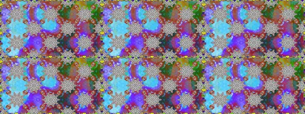 Çiçekli el, pürüzsüz desen çizmiş. Modern gelişim, gri ve mavi raster arka plan duvar kâğıdı illüstrasyonu, klasik çizgi çizgisi, desenli desenli çiçekler, çiçekli süsler..