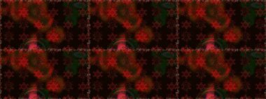 Kahverengi ve siyah renkli şirin çiçekler. Raster illüstrasyonu. Küçük çiçekli basit, dikişsiz desen. Moda baskısı, albüm, ambalaj kağıdı, duvar kağıdı için zarif dekoratif süslemeler..