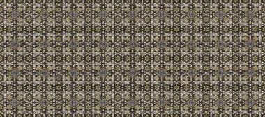 El yapımı dekoratif çerçeve, albüm kapağı, tebrik kartı, klasik Art deco tarzı. Altın karalama fantezi yapraklarından Raster soyut çiçek çelengi ve gri, kahverengi ve bej renkli bir çiçek.