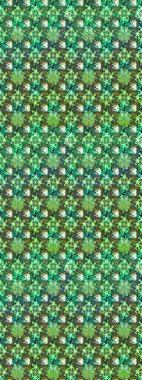 Yeşil ve nötr renklerde çiçekler. Gömlek baskısı için çiçek boyası. Çiçeksiz desenli arka plan.