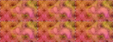 Çiçekler suluboya şeklinde turuncu renkte. Turuncu renkli çiçeklerle kusursuz çiçek deseni.