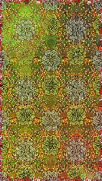 Süslü, dikişsiz, soyut çiçeklerle süslenmiş. Şekillendirilmiş çiçeklerle kusursuz desen. Çiçek deseni duvar kağıdı, şablon dolguları ve web sayfası arkaplanı için kullanılabilir.