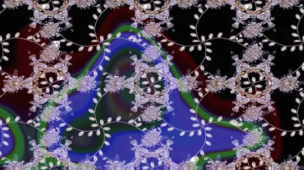 Siyah renkler üzerine çiçek desenli eskiz, el yapımı papatyalar, papatyalar. Tekrarlayan çiçek arkaplanı, zarif siyah çiçekler duvar kağıdı..