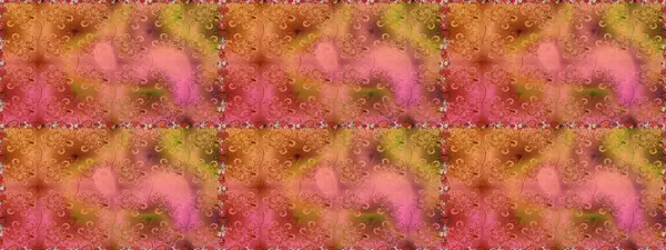 Çiçekler suluboya şeklinde turuncu renkte. Turuncu renkli çiçeklerle kusursuz çiçek deseni.