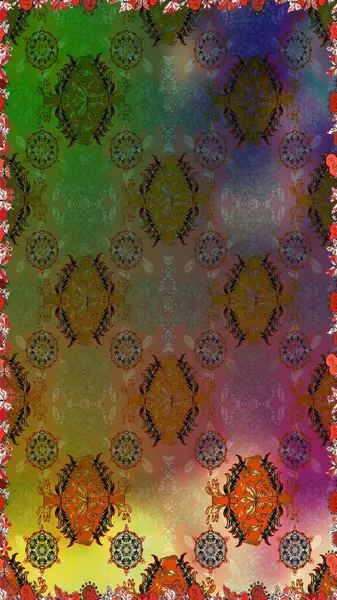 Sihirli süper sevimli soyut ve güzel resim.