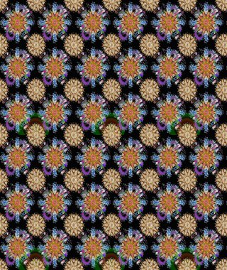 Nazik, sevimli çiçek arkaplanı. Siyah ve kahverengi renkte çiçekler. Raster çiçek desenli ve çiçekli..