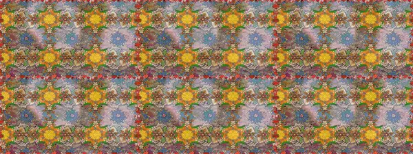 Güzel suluboya yaz çiçekleri deseni..