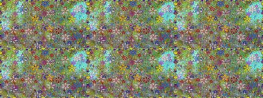 Sevimli, pürüzsüz desenli, küçük çiçekli, klasik tarzda. Moda arka planında parlak buketler. Raster illüstrasyonu. Kumaş, duvar kâğıdı ve kağıda yazdırmak için gelişen arkaplan.