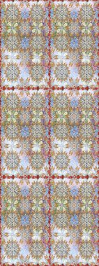 Küçük çiçekte güzel bir desen. Küçük renkli çiçekler. Motley illüstrasyonu. Moda baskıları için zarif bir şablon. Çiçekli bahar çiçekleri.