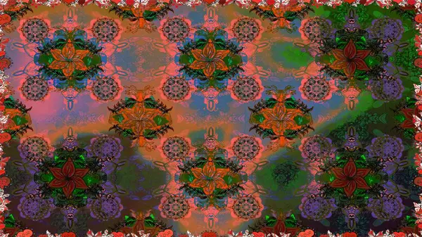 Kahverengi ve yeşil renklerde. Çiçek arkaplan. Raster illüstrasyonu. Suluboya çiçek buketi. Çiçekli tebrik kartı. Doğum günü kartı ya da düğün davetiyesi.