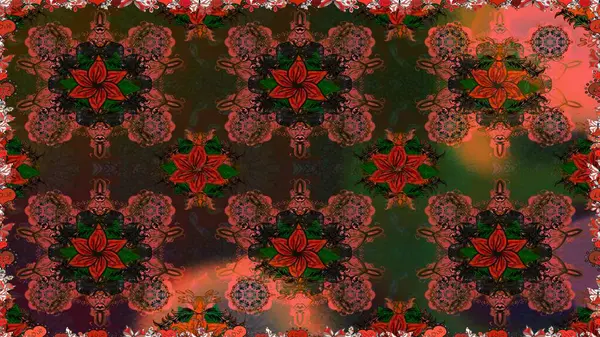 Sevimli, pürüzsüz desenli, küçük çiçekli, klasik tarzda. Raster illüstrasyonu. Kumaş, duvar kağıdı ve kağıt üzerine baskı yapmak için gelişen arka plan. Moda arka planında parlak buketler.