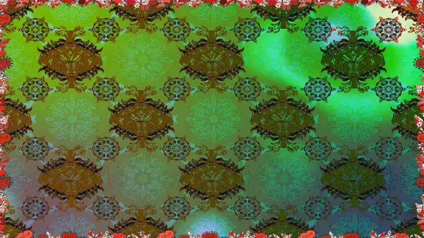 Moda baskısı. Çiçeğin suluboya çizimlerinin mükemmel deseni. Raster illüstrasyonu. Eski model. Dekorasyon ve tasarım için güzel bir desen. Suluboya kusursuz desen.