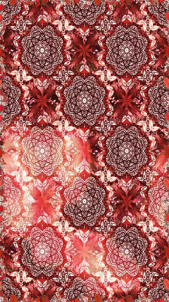 Dekorasyon ve tasarım için güzel bir desen. Raster illüstrasyonu. Eski model. Moda baskısı. Çiçeğin suluboya çizimlerinin mükemmel deseni. Suluboya kusursuz desen.