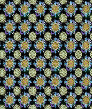 Halk tarzı. Parlak renkli çiçeklerle ve siyah ve nötr renklerde yapraklarla şaşırtıcı, pürüzsüz çiçek deseni. Moda baskıları için zarif bir şablon. Modern çiçek arkaplanı.